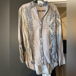 Free People bandanna tunic top